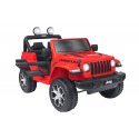 Ηλεκτροκίνητο τζιπ e-Spidko Wrangler Rubicon 12V Κόκκινο