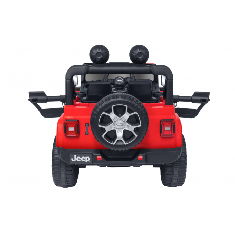 Ηλεκτροκίνητο τζιπ e-Spidko Wrangler Rubicon 12V Κόκκινο