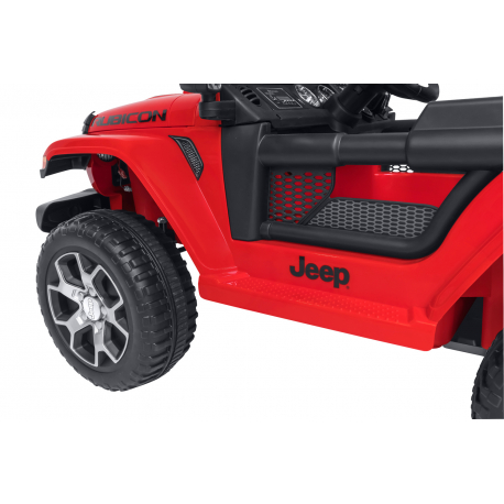 Ηλεκτροκίνητο τζιπ e-Spidko Wrangler Rubicon 12V Κόκκινο