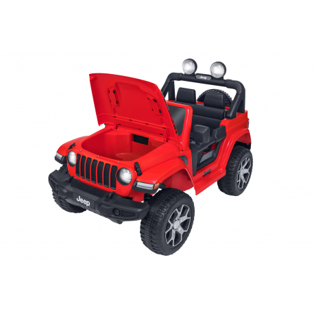 Ηλεκτροκίνητο τζιπ e-Spidko Wrangler Rubicon 12V Κόκκινο