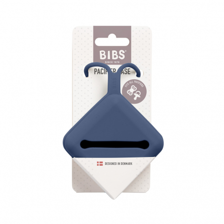 Θήκη πιπίλας σιλικόνης Bibs® Steel Blue