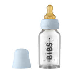 Μπιμπερό γυάλινο Bibs® Baby Blue 110ml (1τμχ)