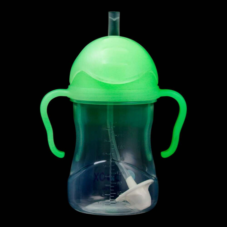 Εκπαιδευτικό κύπελλο B.box με καλαμάκι Sippy Cup Glow in the Dark 240ml