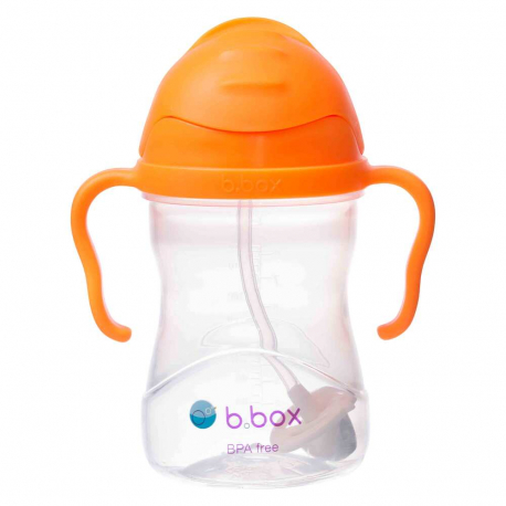 Εκπαιδευτικό κύπελλο B.box με καλαμάκι Sippy Cup Orange Zing 240ml