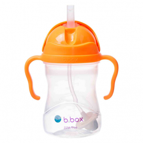 Εκπαιδευτικό κύπελλο B.box με καλαμάκι Sippy Cup Orange Zing 240ml