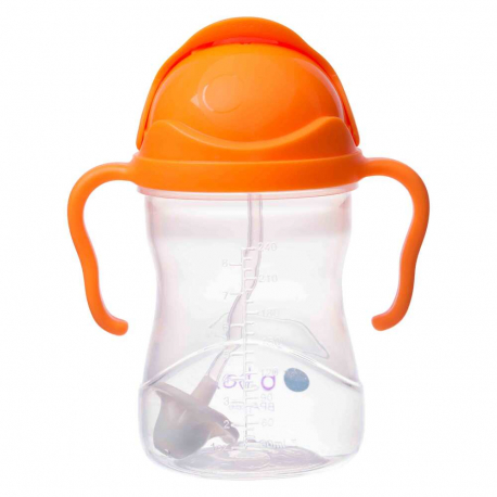 Εκπαιδευτικό κύπελλο B.box με καλαμάκι Sippy Cup Orange Zing 240ml