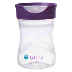 Κύπελλο με εκπαιδευτικό χείλος B.box Training Rim Cup Grape 240ml