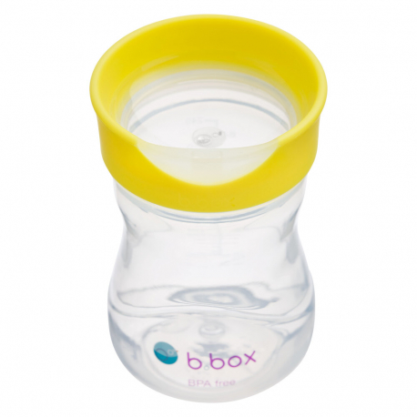 Κύπελλο με εκπαιδευτικό χείλος B.box Training Rim Cup Lemon 240ml