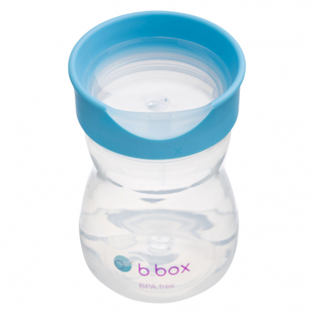 Κύπελλο με εκπαιδευτικό χείλος B.box Training Rim Cup Blueberry 240ml