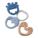 Κρίκοι οδοντοφυΐας B.box Trio Teether Lullaby Blue σετ των 3