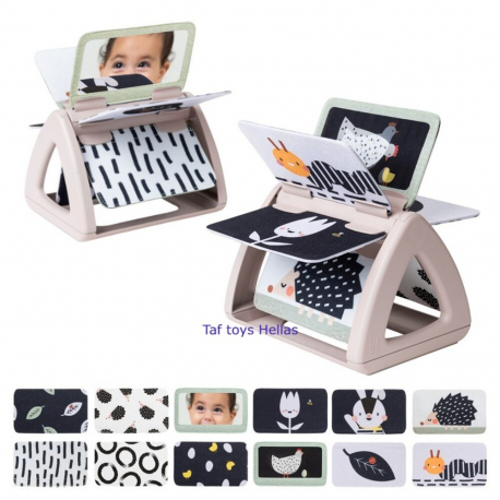 Περιστρεφόμενο βιβλίο Taf Toys Black &amp; White Spinning Book