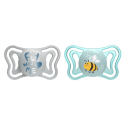 Πιπίλα Chicco PhysioForma Light Σιέλ 2-6m, σετ των 2