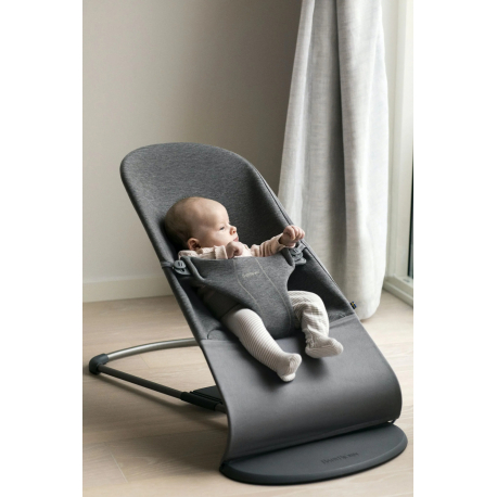 Ριλάξ Babybjorn Bliss 3D Jersey Charcoal Grey