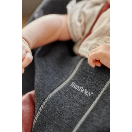 Ριλάξ Babybjorn Bliss 3D Jersey Charcoal Grey