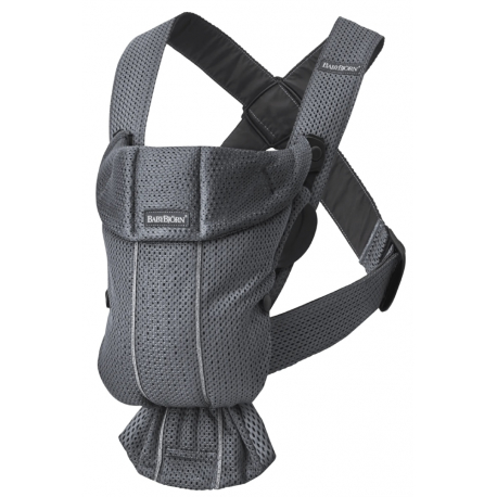 Μάρσιπος Babybjorn Mini 3D Mesh Anthracite