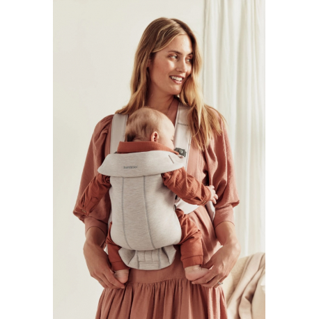 Μάρσιπος Babybjorn Mini 3D Jersey Light beige