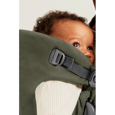 Μάρσιπος Babybjorn Mini Woven Dark green