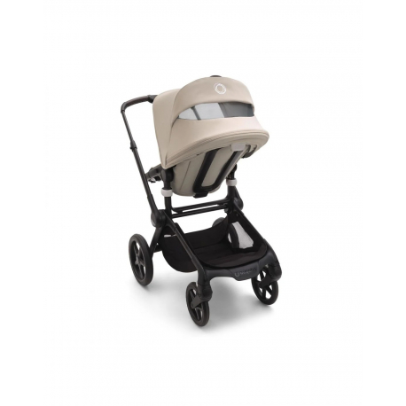 Καρότσι και port-bebe Bugaboo Fox 5 Complete Black - Desert Taupe