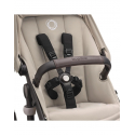 Καρότσι και port-bebe Bugaboo Fox 5 Complete Black - Desert Taupe