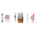 Λίκνο Kinderfkraft Lovi Grey