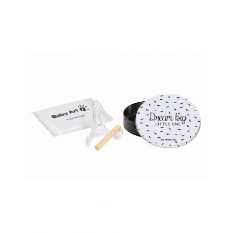 Κουτί Αποτύπωμα Baby Art Magic Box Black &amp; White