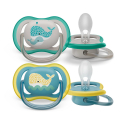 Πιπίλες Philips Avent Ultra Air 18m+ Neutral, σετ των 2 - SCF349/24