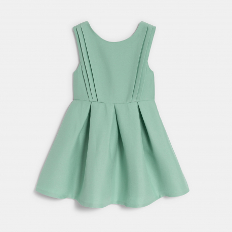 Okaidi Φόρεμα αμάνικο για ιδιαίτερες περιστάσεις πράσινο για κορίτσια