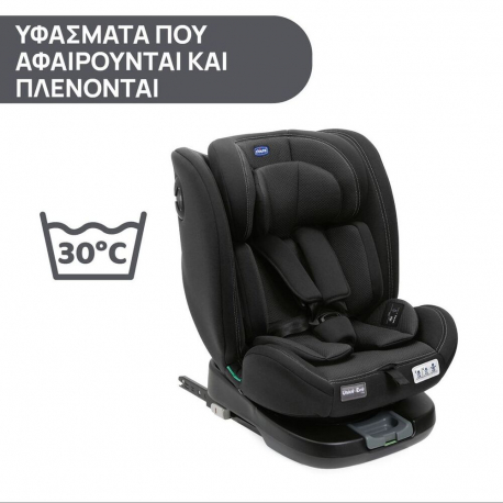 Κάθισμα αυτοκινήτου Chicco Unico Evo i-Size Black 40-150 cm