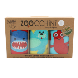 Εκπαιδευτικά βρακάκια 3 τμχ Zoocchini™ Ocean Pals για αγόρι 2-3 ετών