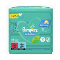 Μωρομάντηλα Pampers® Fresh Clean 2+2 Δώρο πακέτα των 52 τεμαχίων