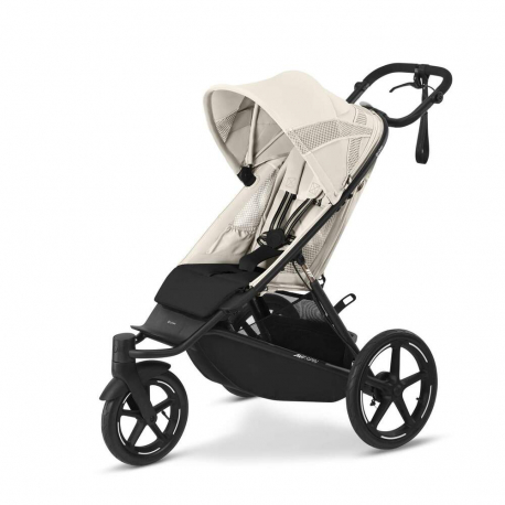 Καρότσι Cybex Gold Avi Spin Black - Seashel Beige