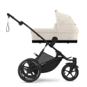 Καρότσι Cybex Gold Avi Spin Black - Seashel Beige