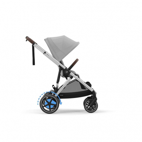 Καρότσι Cybex Gold eGazelle S Silver - Stone Grey