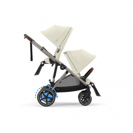 Καρότσι Cybex Gold eGazelle S Taupe - Seashel Beige