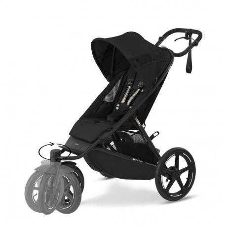 Καρότσι Cybex Gold Avi Spin Black - Moon Black