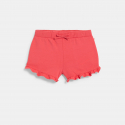 Obaibi Short en molleton leger bleu bebe fille