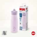 Παγουράκι Nuk® Mini-Me Flip από ανοξείδωτο ατσάλι 500ml Ροζ