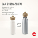 Παγουράκι Nuk® Mini-Me Flip από ανοξείδωτο ατσάλι 500ml Ροζ