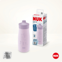 Παγουράκι Nuk® Mini-Me Sip από ανοξείδωτο ατσάλι 300ml Μωβ