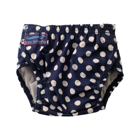 Πάνα - μαγιό Konfidence™ Aquanappy Navy Polka Dot