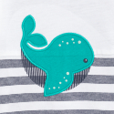 Obaibi Φορμάκι ύπνου ριγέ φάλαινα μπλε για μωρά αγοράκια