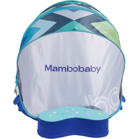 Φουσκωτό Σωσίβιο για Μωρά Mambobaby Blue Colorfish 3-24 μηνών