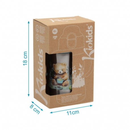 Παγούρι Θερμός Kiokids® Little Bear 280ml